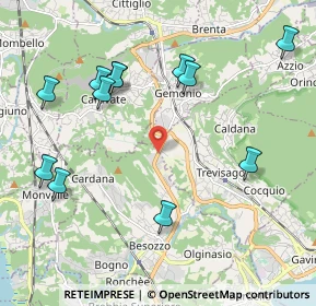 Mappa SS629, 21034 Besozzo VA, Italia (2.27583)