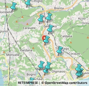 Mappa SS629, 21034 Besozzo VA, Italia (2.67643)