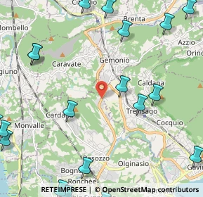 Mappa SS629, 21034 Besozzo VA, Italia (3.2665)