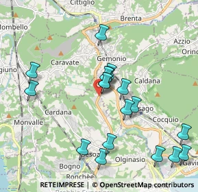 Mappa SS629, 21034 Besozzo VA, Italia (1.98944)