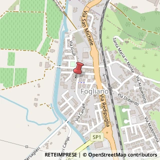 Mappa Via Martiri della Libertà, 8, 34070 Fogliano Redipuglia, Gorizia (Friuli-Venezia Giulia)