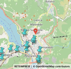 Mappa Via Agliati, 23900 Lecco LC, Italia (2.645)