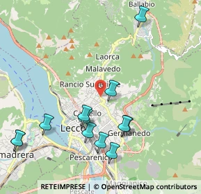 Mappa Via Agliati, 23900 Lecco LC, Italia (2.23583)