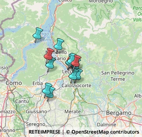 Mappa Via Agliati, 23900 Lecco LC, Italia (8.03923)