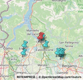 Mappa Via Agliati, 23900 Lecco LC, Italia (12.92)