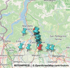 Mappa Via Agliati, 23900 Lecco LC, Italia (9.7925)