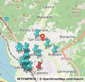 Mappa Via Agliati, 23900 Lecco LC, Italia (1.1675)