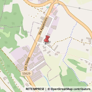 Mappa Via Appennini, 16, 21034 Cocquio-Trevisago, Varese (Lombardia)
