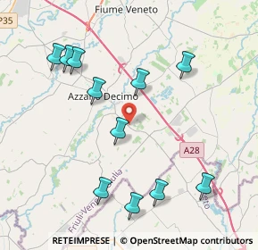 Mappa Lato Dx, 33082 Azzano decimo PN, Italia (4.29)