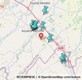 Mappa Lato Dx, 33082 Azzano decimo PN, Italia (3.08091)