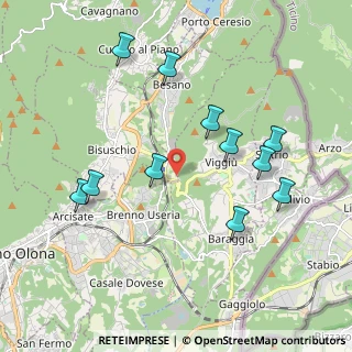 Mappa Via G. Bertini, 21059 Viggiù VA, Italia (2.00545)