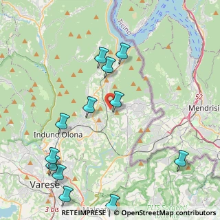 Mappa Via G. Bertini, 21059 Viggiù VA, Italia (5.04917)