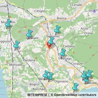 Mappa Gemonio, 21036 Gemonio VA, Italia (2.88667)
