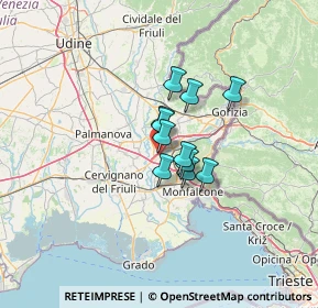 Mappa Villesse, 34070 Villesse GO, Italia (7.16)