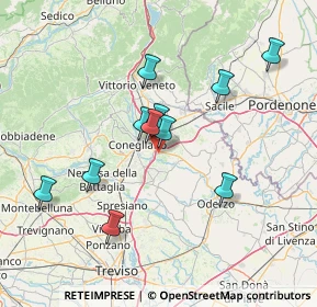 Mappa Via San Michele, 31010 Mareno di Piave TV (12.96909)