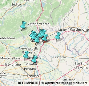 Mappa Via San Michele, 31010 Mareno di Piave TV (9.03)