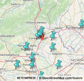 Mappa Via San Michele, 31010 Mareno di Piave TV (16.235)