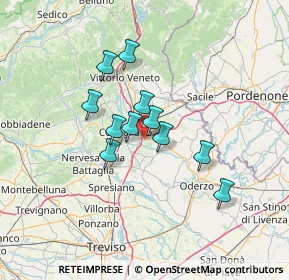 Mappa Via San Michele, 31010 Mareno di Piave TV (9.93091)