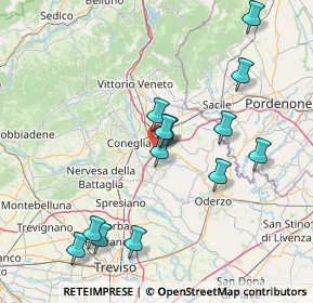 Mappa Via San Michele, 31010 Mareno di Piave TV (15.47154)