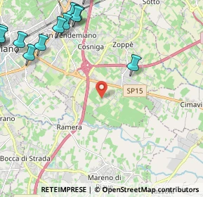 Mappa Via San Michele, 31010 Mareno di Piave TV (3.34929)