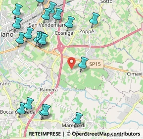 Mappa Via San Michele, 31010 Mareno di Piave TV (2.7995)