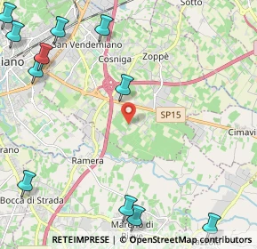 Mappa Via San Michele, 31010 Mareno di Piave TV (3.26636)