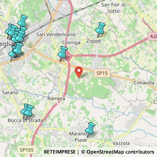Mappa Via San Michele, 31020 San Vendemiano TV, Italia (3.564)