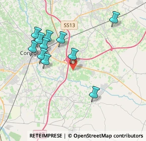 Mappa Via San Michele, 31010 Mareno di Piave TV (3.83364)