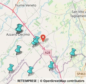 Mappa Via Enzo Ferrari, 33083 Villotta PN, Italia (4.95)