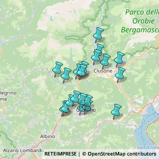 Mappa Via S. Bernardino, 24028 Ponte Nossa BG, Italia (6.035)