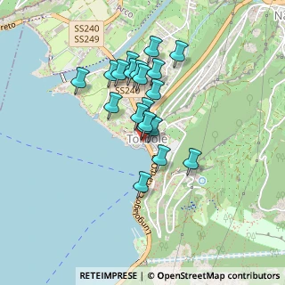 Mappa Via Benaco, 38069 Nago-torbole TN, Italia (0.341)