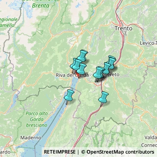 Mappa Via Benaco, 38069 Nago-torbole TN, Italia (8.64933)