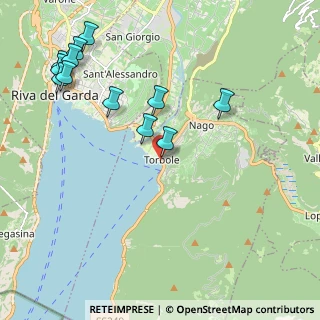Mappa Via Benaco, 38069 Nago-torbole TN, Italia (2.41917)
