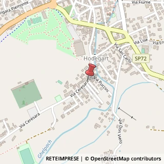Mappa Via Donizzetti, 3, 36012 Asiago, Vicenza (Veneto)