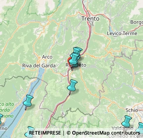 Mappa Viale dell'Industria, 38068 Rovereto TN, Italia (24.77125)