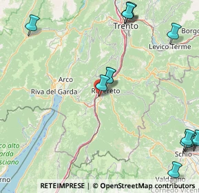 Mappa Viale dell'Industria, 38068 Rovereto TN, Italia (23.30571)
