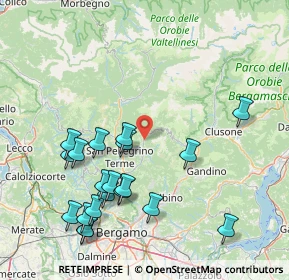 Mappa 24017 Serina BG, Italia (17.8085)