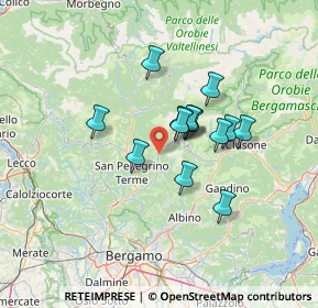 Mappa 24017 Serina BG, Italia (9.83357)