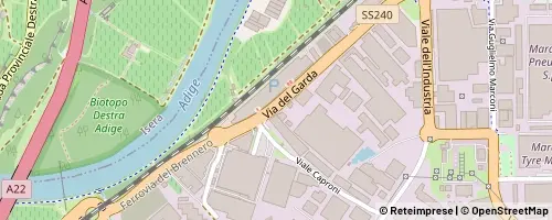 Mappa Rovereto
