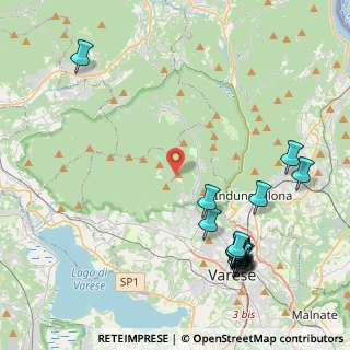 Mappa Via Sommaruga Giuseppe, 21100 Varese VA, Italia (5.25833)