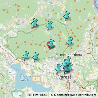 Mappa Via Sommaruga Giuseppe, 21100 Varese VA, Italia (3.94375)
