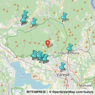 Mappa Via Sommaruga Giuseppe, 21100 Varese VA, Italia (4.33769)