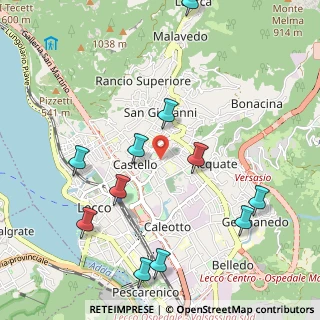 Mappa Viale Rimembranza, 23900 Lecco LC, Italia (1.18)