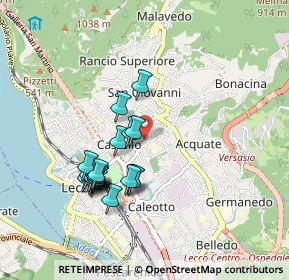 Mappa Via Rimembranza, 23900 Lecco LC, Italia (0.829)