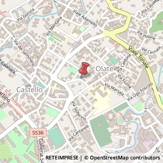 Mappa Via Rimembranza, 13, 23900 Lecco, Lecco (Lombardia)