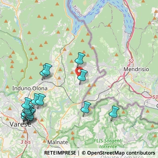 Mappa Viale Varese, 21059 Viggiù VA, Italia (5.72353)