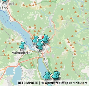 Mappa Via Renzo Tramaglino, 23900 Lecco LC, Italia (5.01286)