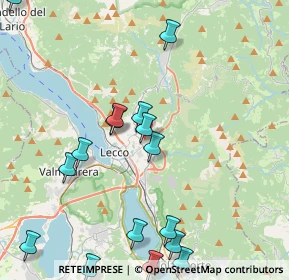 Mappa Via Renzo Tramaglino, 23900 Lecco LC, Italia (5.02)