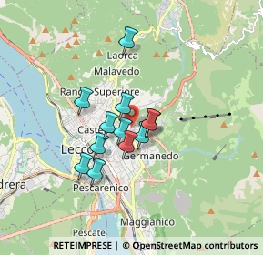 Mappa Via Renzo Tramaglino, 23900 Lecco LC, Italia (1.17333)