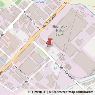 Mappa Via Caduti sul Lavoro, 5, 31058 Susegana, Treviso (Veneto)
